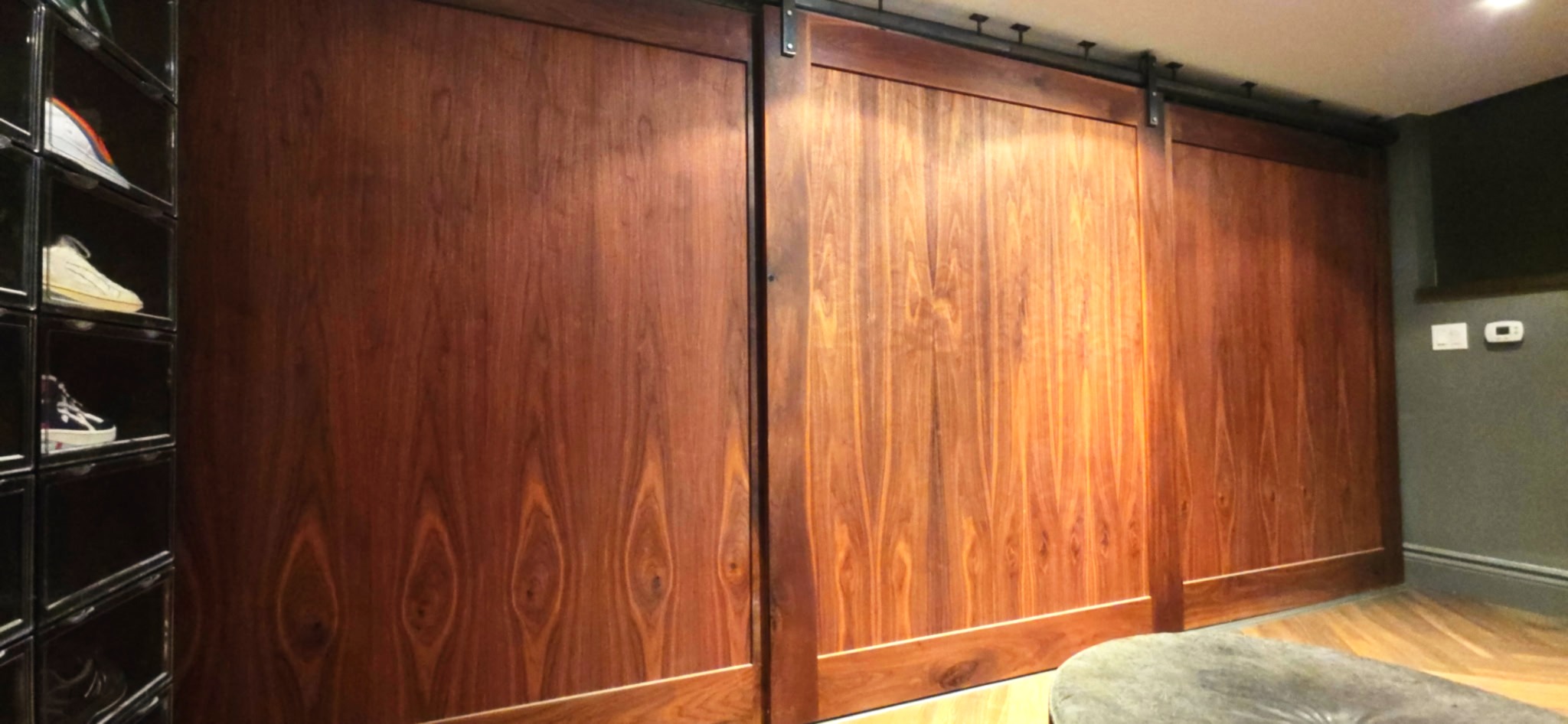 walnut barn doors — toronto