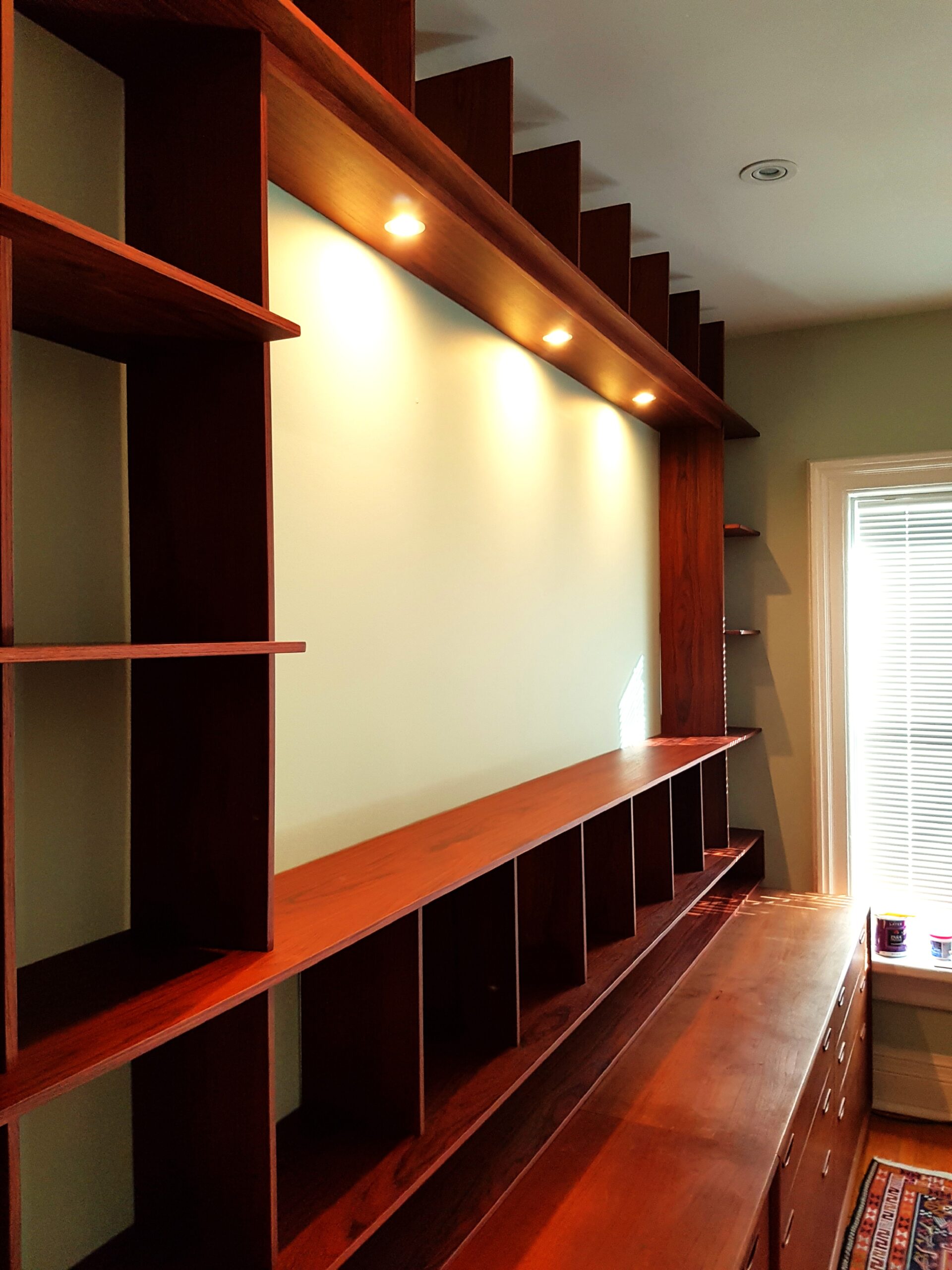 teak shelving — toronto